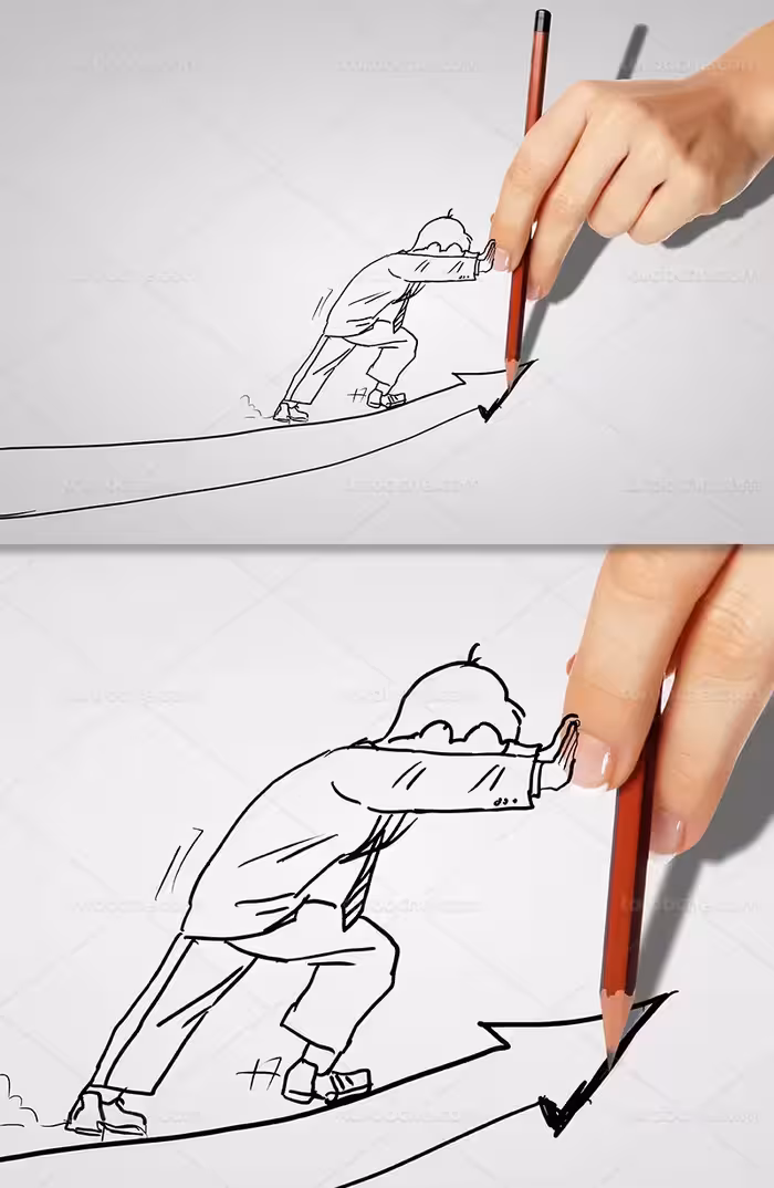 عکس مفهومی رشد نمودار | گرافیک با طعم تربچه