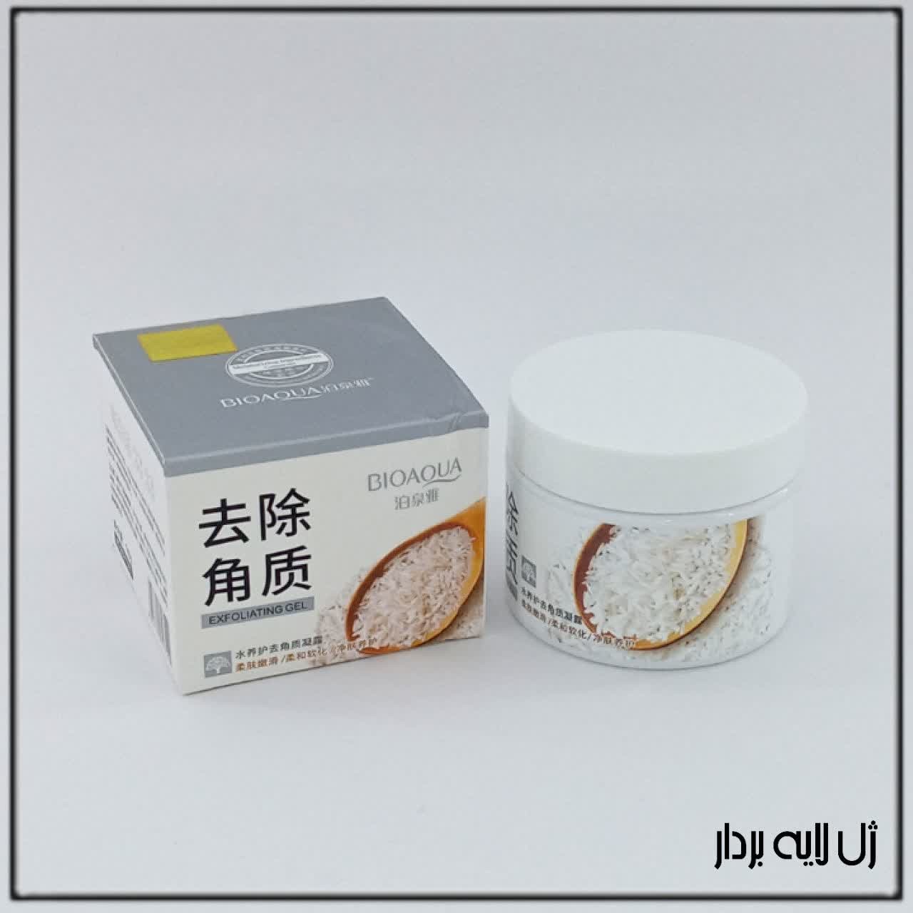 ژل اسکراب لایه بردار برنج ( 140 گرم)
