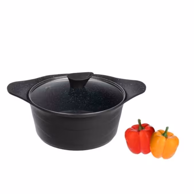 قابلمه گرانیتی محصول عروس تفلون مدل دیاکو DDi0222سایز 22