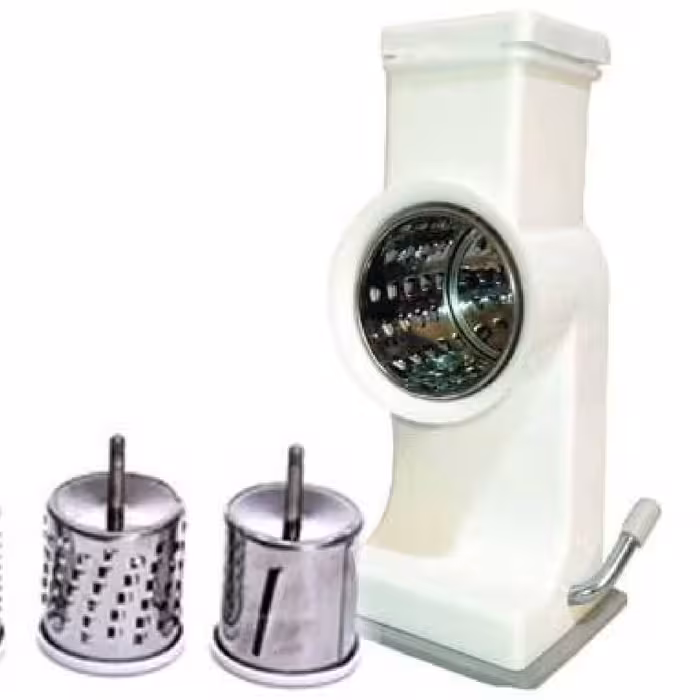 آسیاب خردکن دستی مهرالدین 2 کاره رنده رومیزی چرخشی گردان