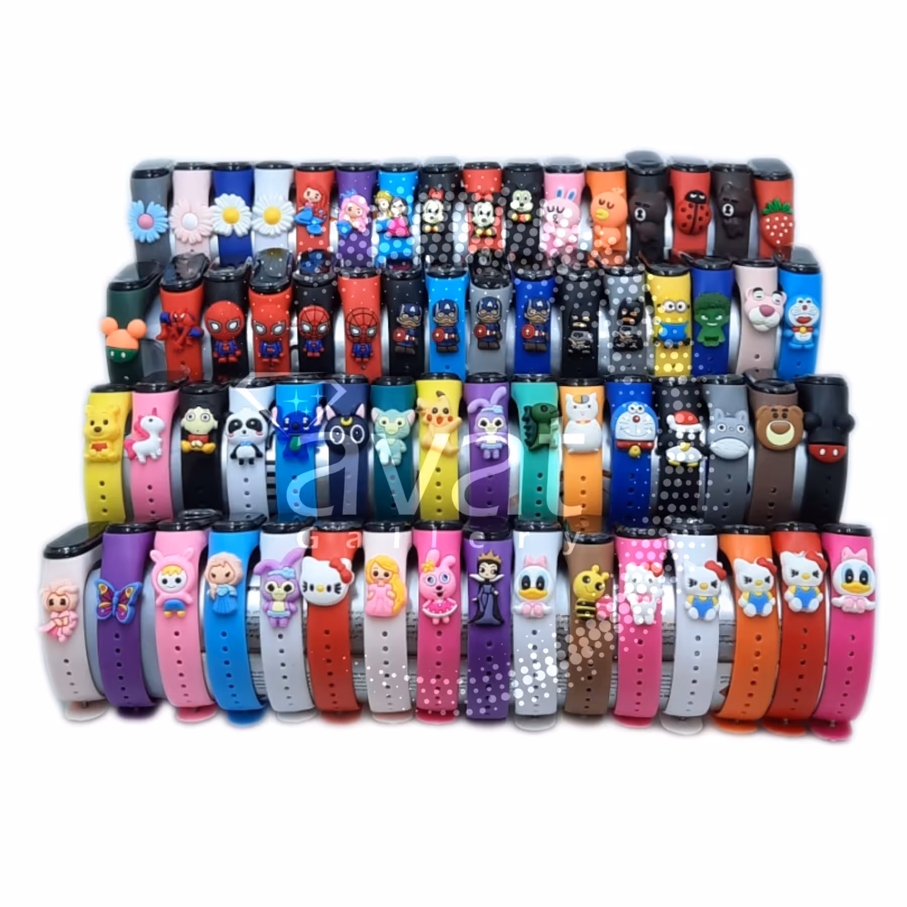 ساعت عروسکی لمسی صفحه صفحه رنگی مناسب هدیه 