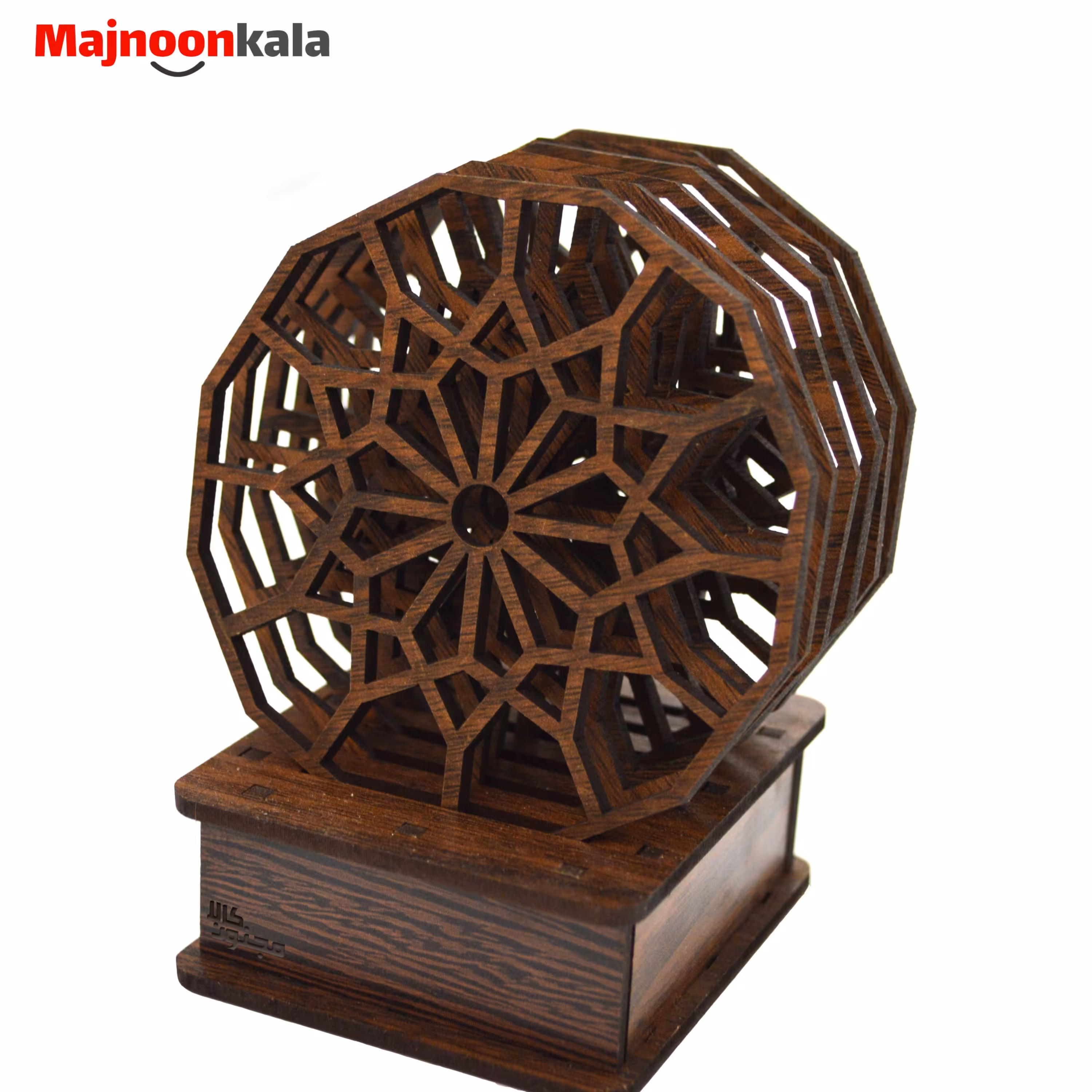 زیر لیوانی شش تایی همراه با مکان قرار گیری مدل 735