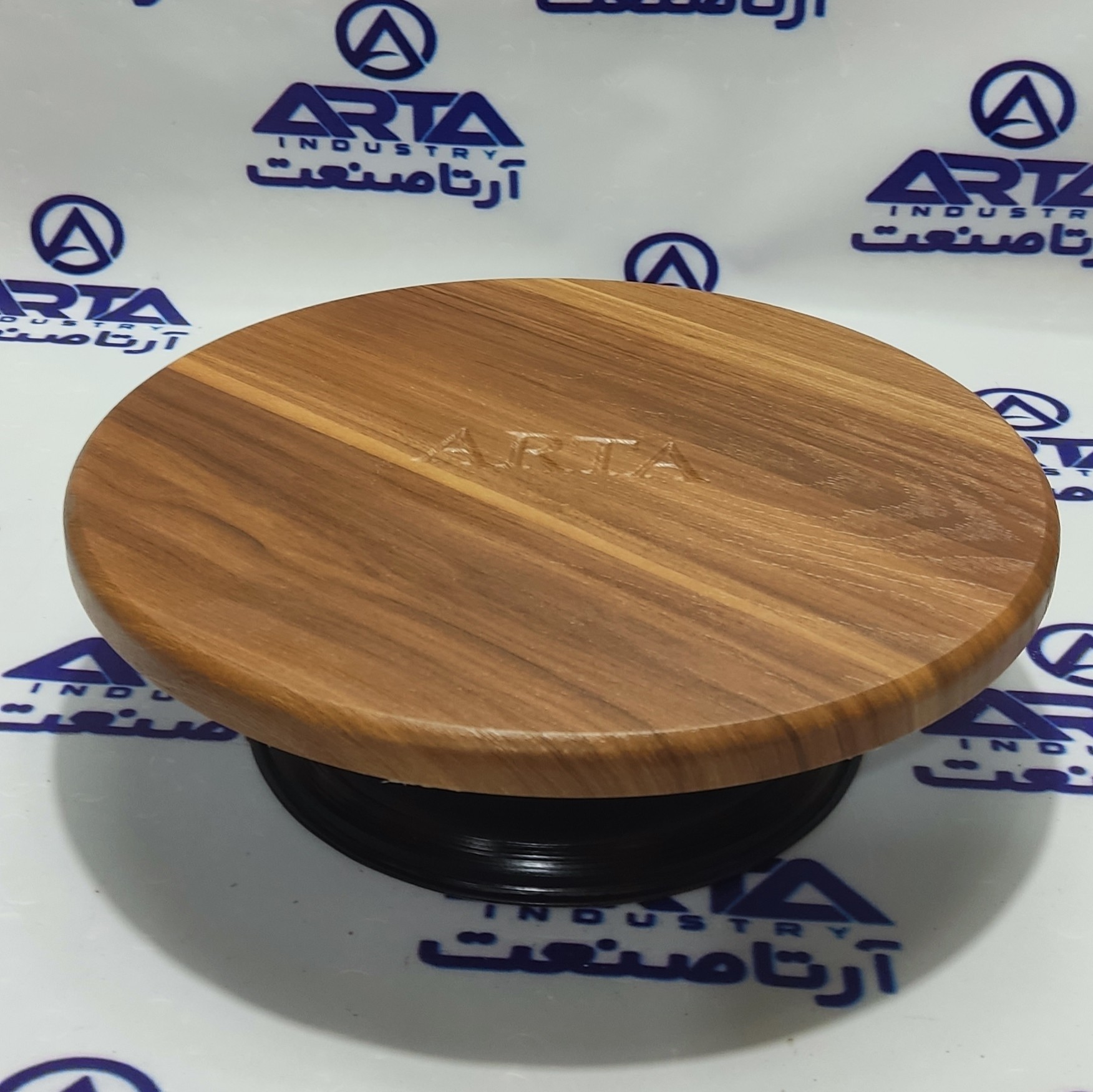 گردون کیک باروکش کره ای رنگی قطر 32سانت