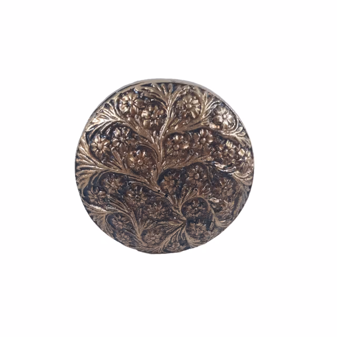 دستگیره در تک پیچ درب آهنی  طرح گل