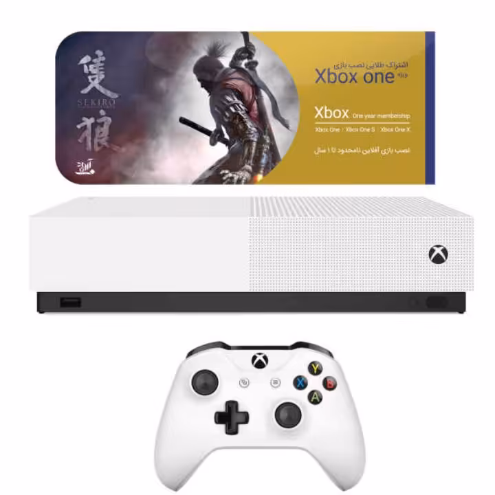 مجموعه کنسول بازی مایکروسافت مدلxbox one S باظرفیت 1ترابایت همراه 20بازی