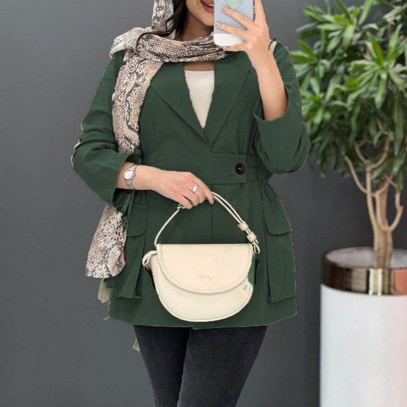 مانتو زنانه میکرو مدل پشت کش ارسال رایگان