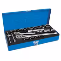 جعبه بکس 1.2 و 1.4 اینچ، 27 پارچه نووا مدل NTS7014