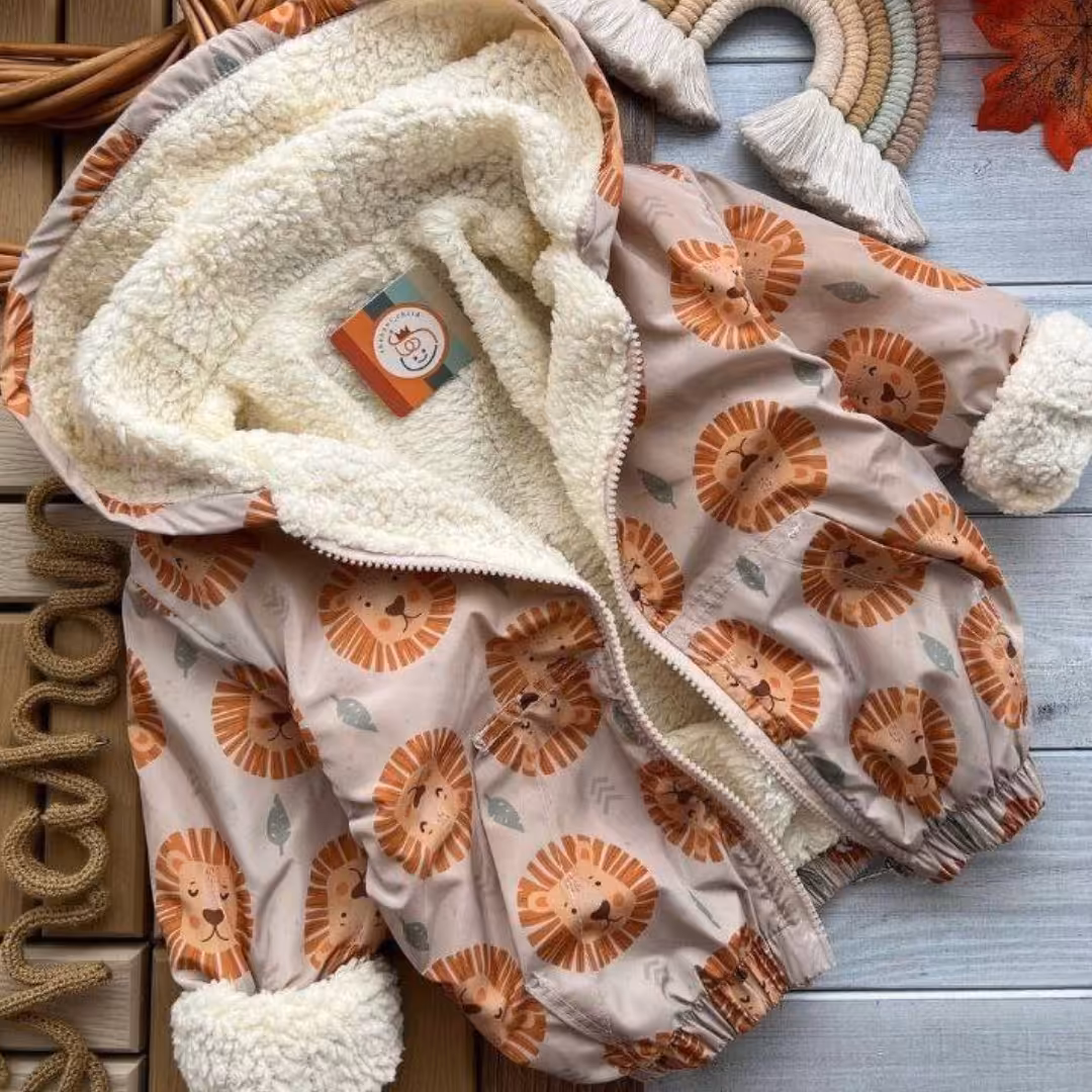 کاپشن بارونی اسپورت کیفیت تضمینی شیک و جذاب جنس رویه مموری داخل تمام خز ببعی گرم و لطیف مناسب حدود سنی 1 تا 5 سال 