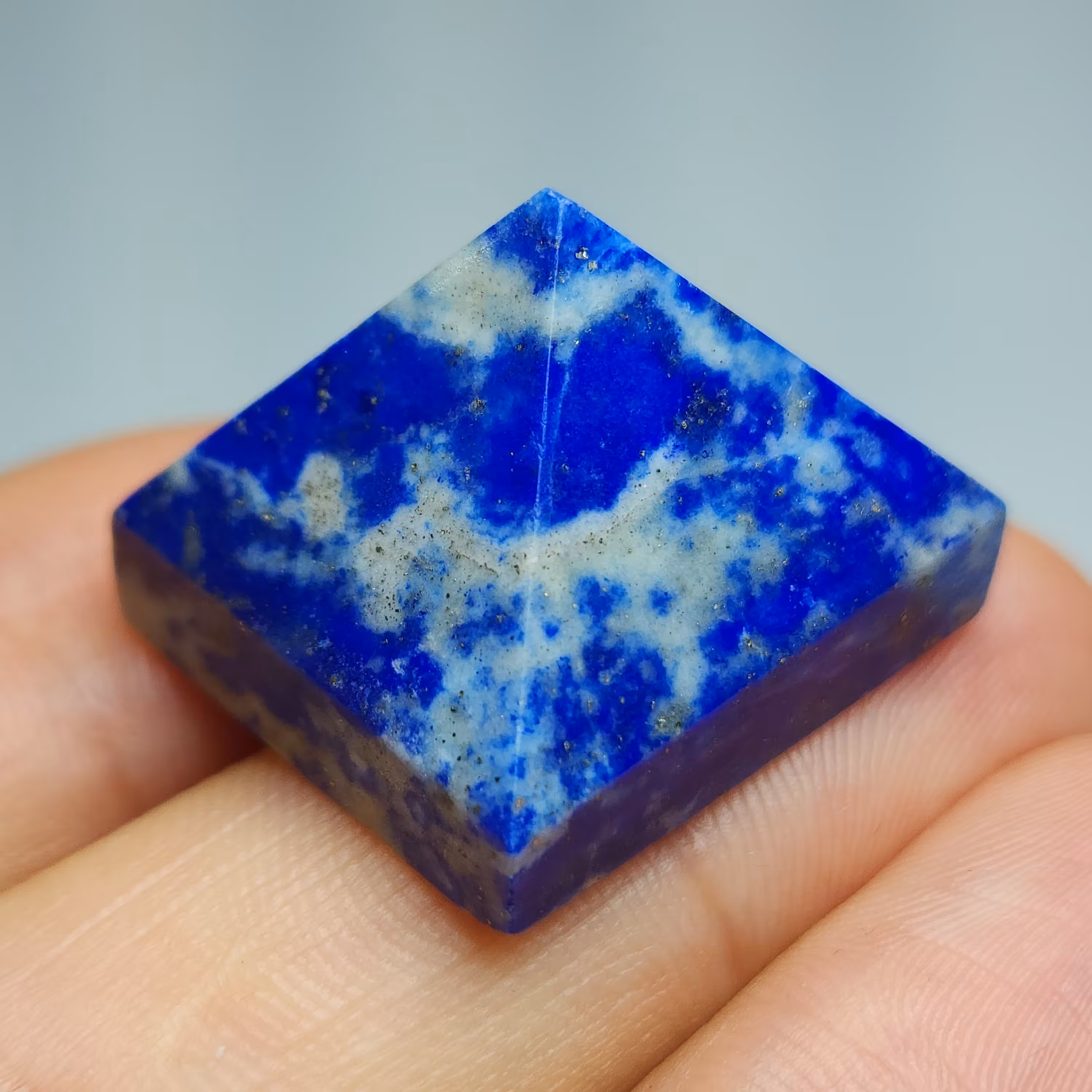 هرم لاجورد درجه یک و اصیل افغانستان (سایز 1)