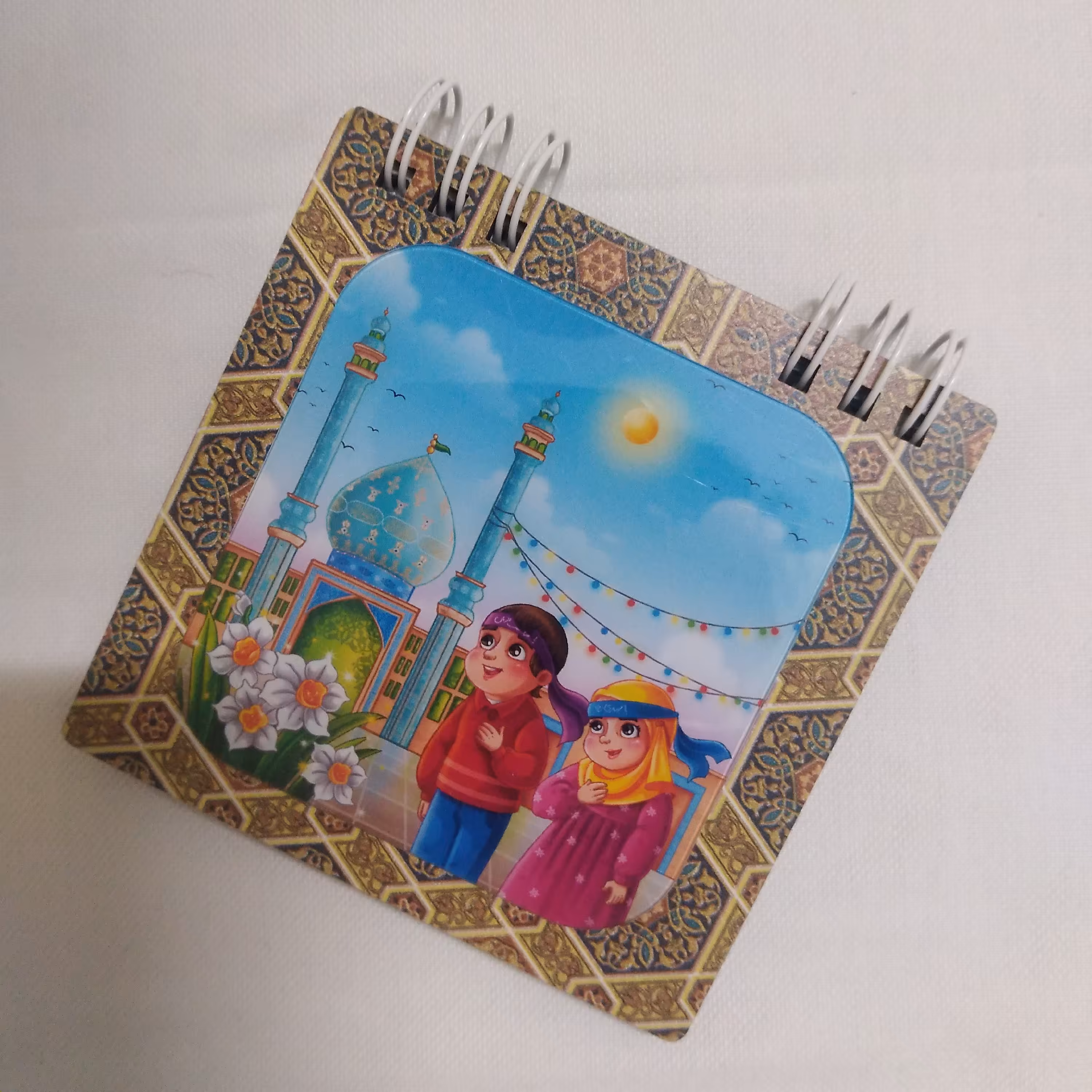 دفترچه چوبی فانتزی کودکانه