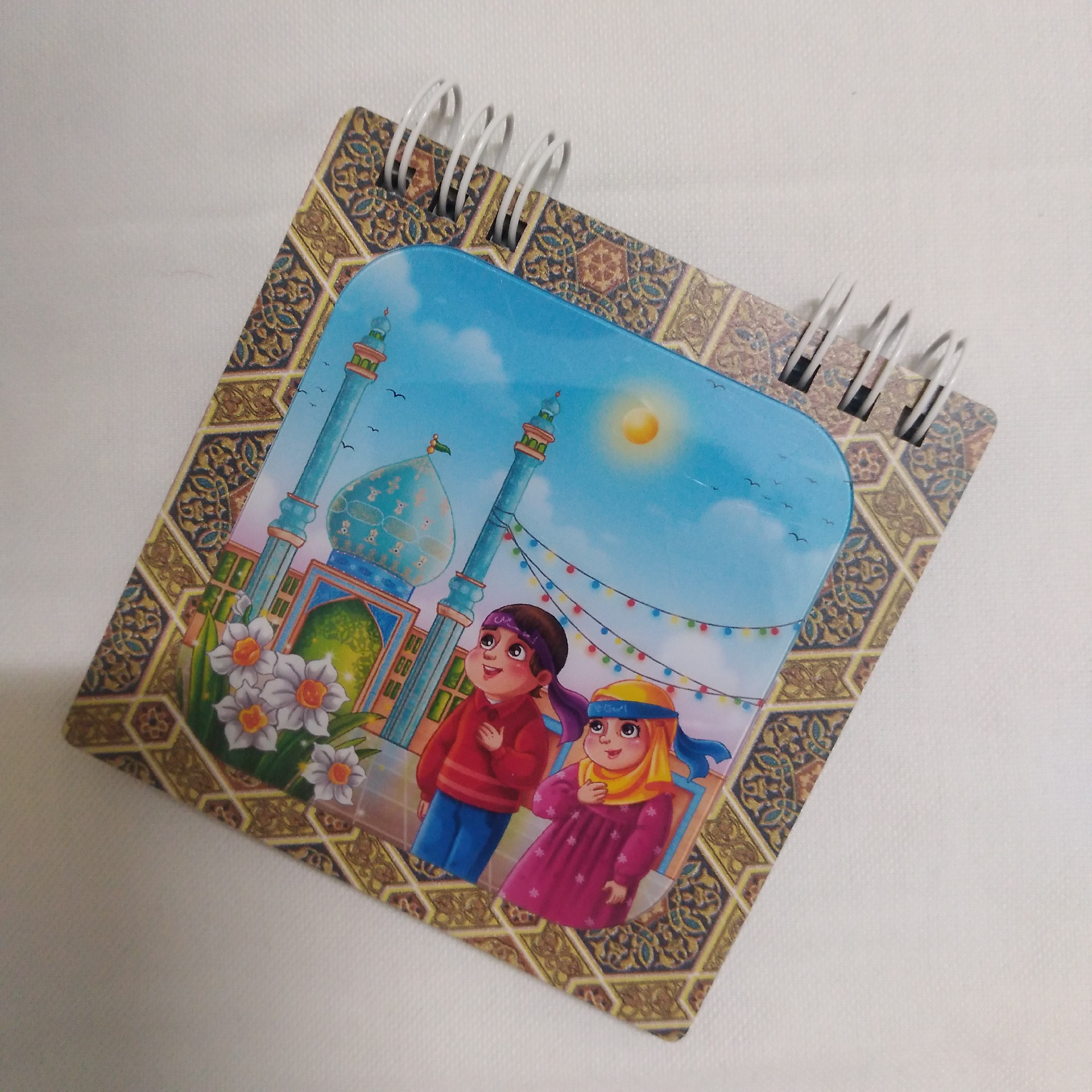 دفترچه چوبی فانتزی کودکانه