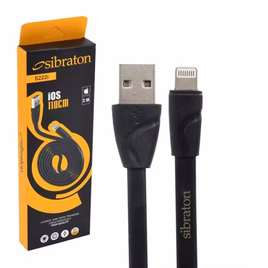 کابل آیفون (Lightning) سیبراتون (SIBRATON) طول 1.1 متر مدل S222i

