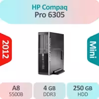 کیس استوک HP Compaq Pro 6305 AMD A8 سایز مینی