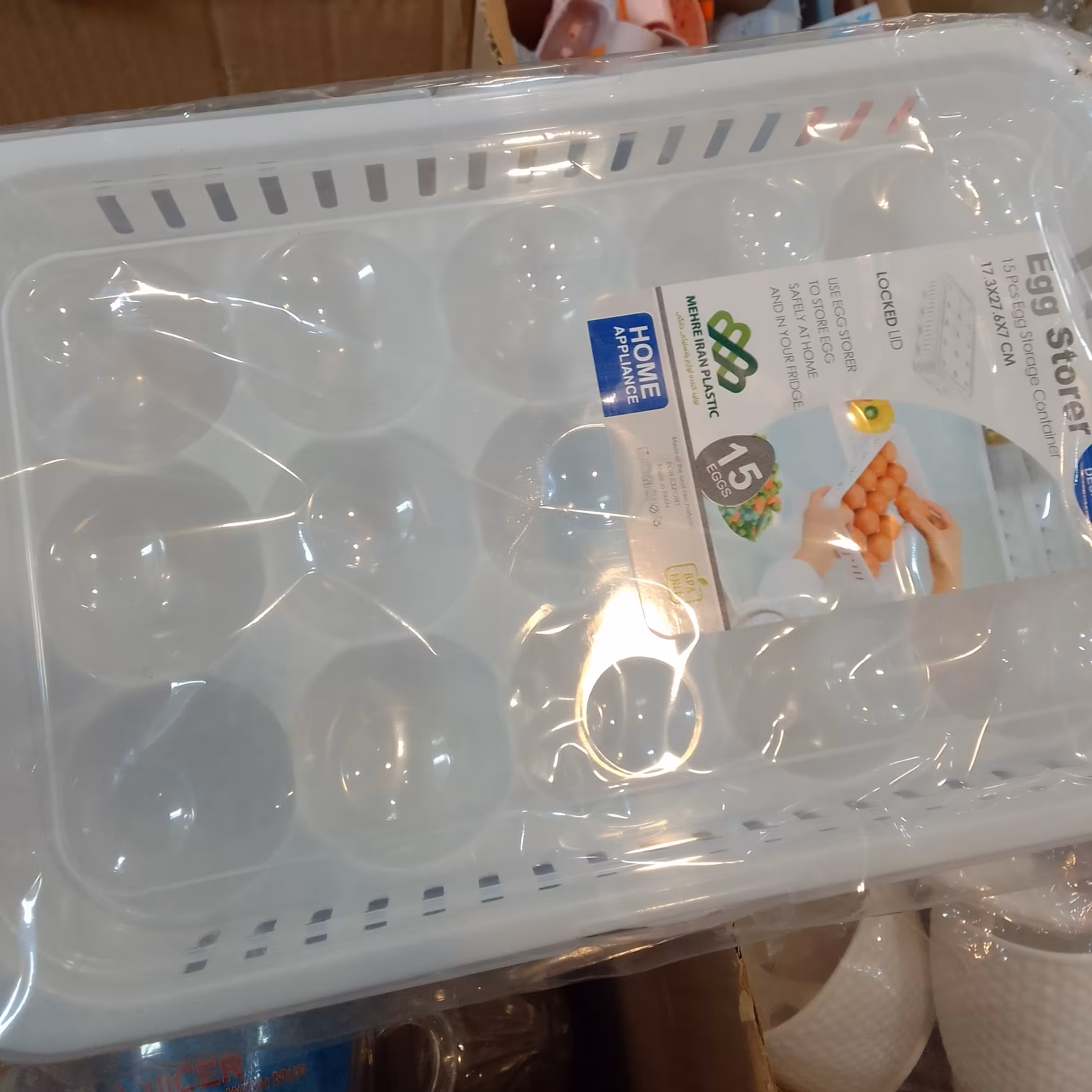 ظرف نگهدارنده تخم مرغ یا جا تخم مرغی یا شانه تخم مرغ