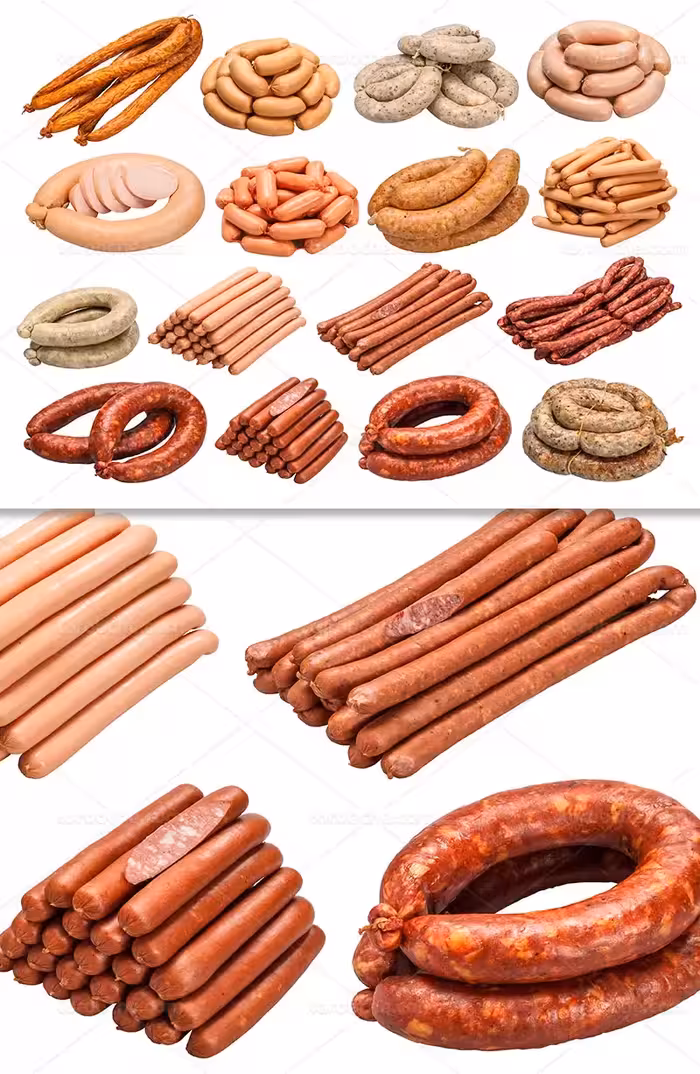 عکس انواع سوسیس و هات داگ | گرافیک با طعم تربچه