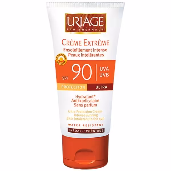 کرم ضد آفتاب رنگی روشن اوریاژ مدل Extreme SPF90 حجم 50 میلی لیتر Uriage Extreme SPF90 Light Colored Sunscreen Cream 50ml