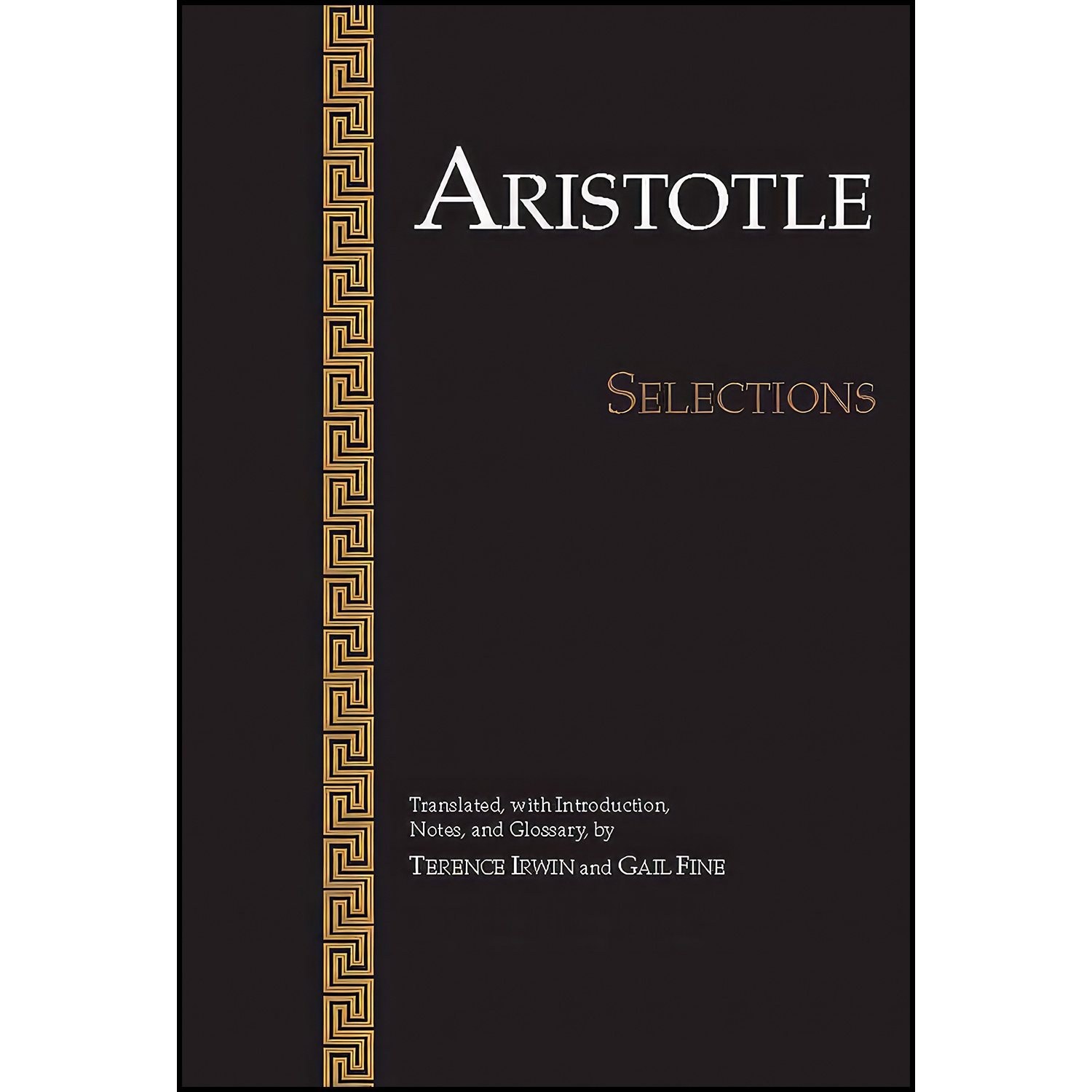 کتاب زبان اصلی Aristotle اثر Aristotle and Terence Irwin and Gail Fine