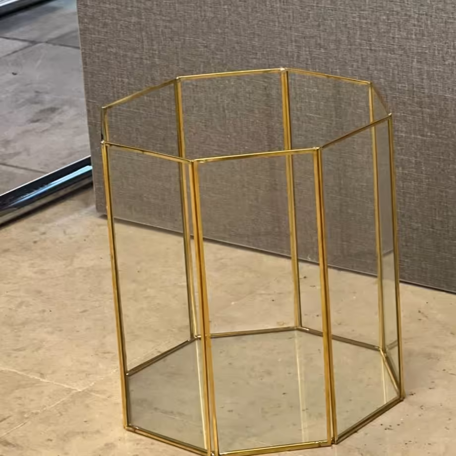 سطل اکرولیک الماس  سایز 23 در 22 تک رنگ از جنس اکرولیک و فلز