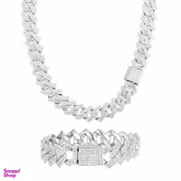 نیم ست مردانه مدل فول نگین کارتی