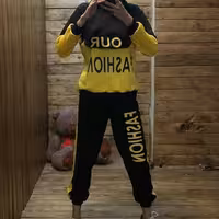 ست هودی و شلوار فشن