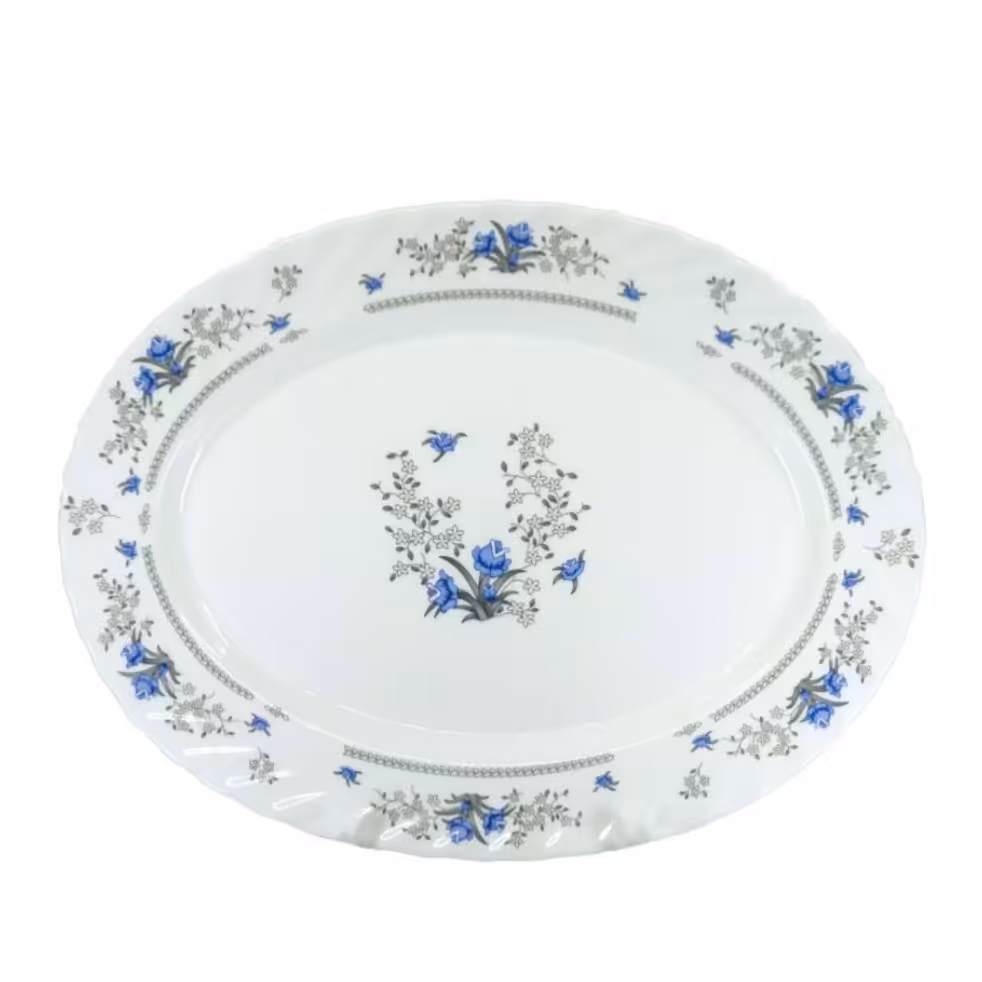 دیس بیضی سایز بزرگ آرکوپال طرح رمانتیک کد 120