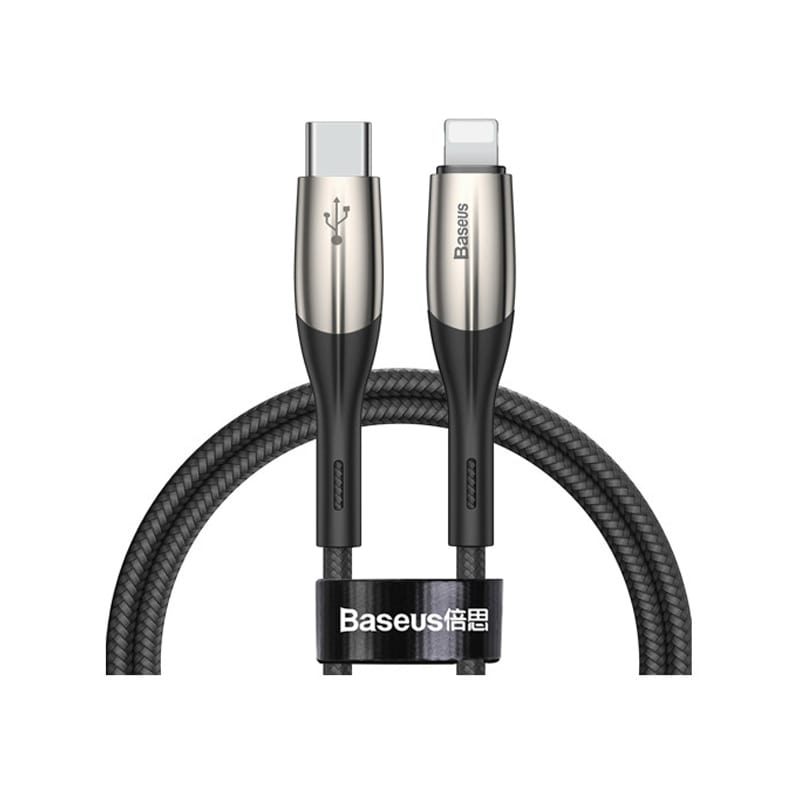 کابل تبدیل USB-C به لایتنینگ باسئوس مدل CATLSP-01 طول 1 متر - فروشگاه کارما آیتی