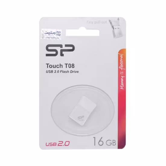 فلش مموری سیلیکون پاور مدل Touch T08 USB2.0 ظرفیت 64 گیگابایت
