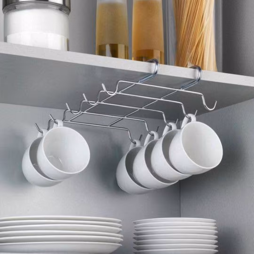 آویز  فنجان و  گیلاس کابینتی