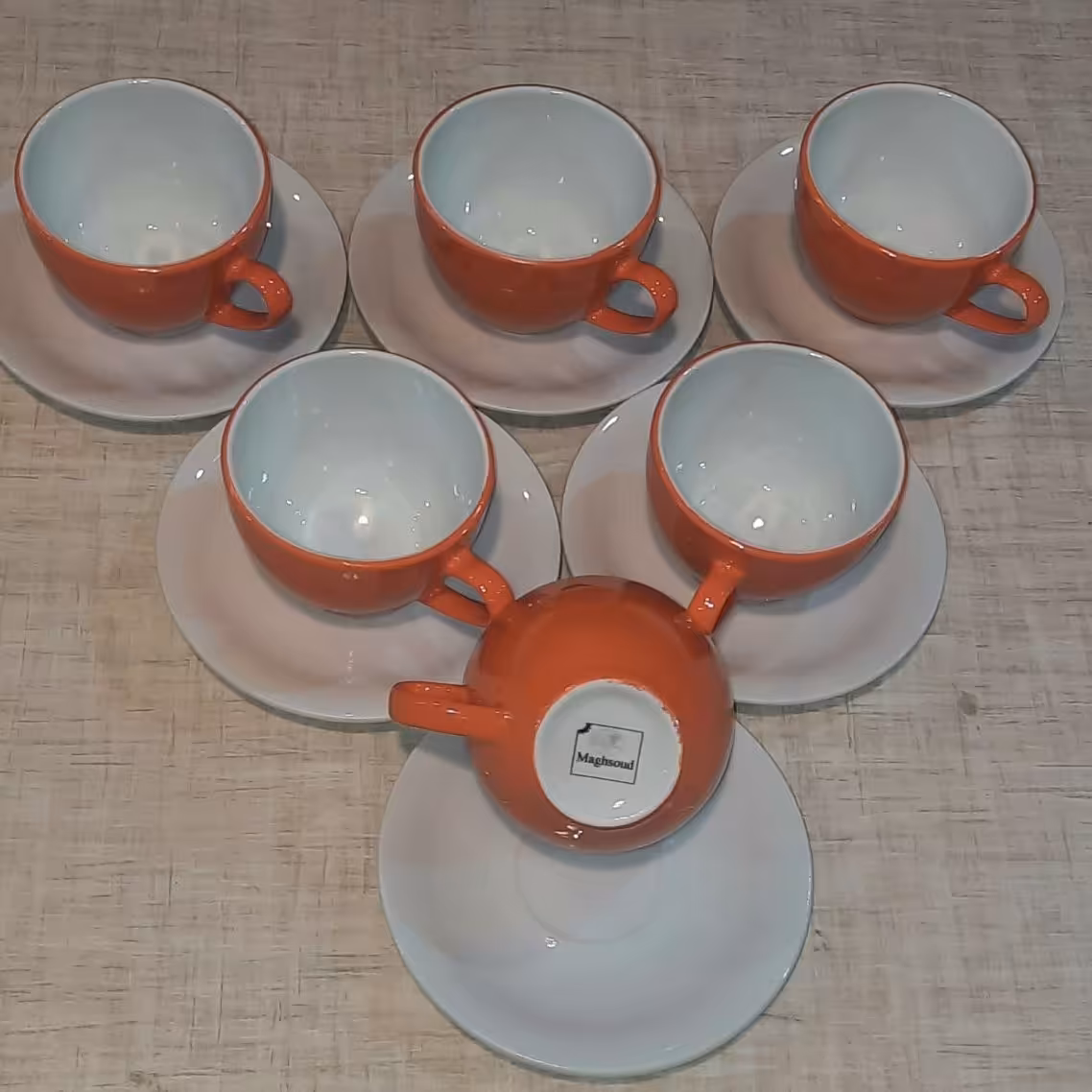 سرویس چایی دانمارکی رنگی