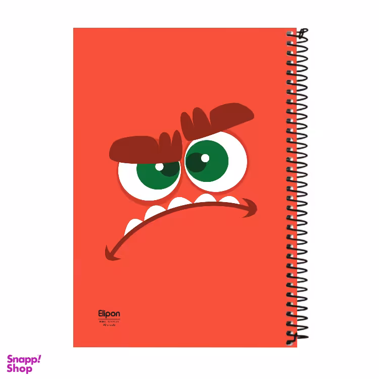 دفتر 40 برگ سیمی الیپون (Elipon) کد 2121529