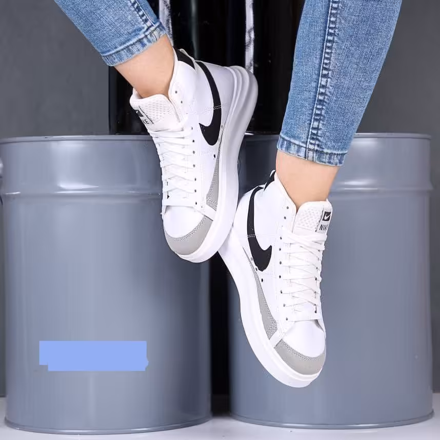 کفش کتونی اسپرت دخترانه و زنانه مدل نیم بوت