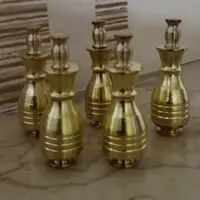دوازده عدد سرمه دان طرح برنجی