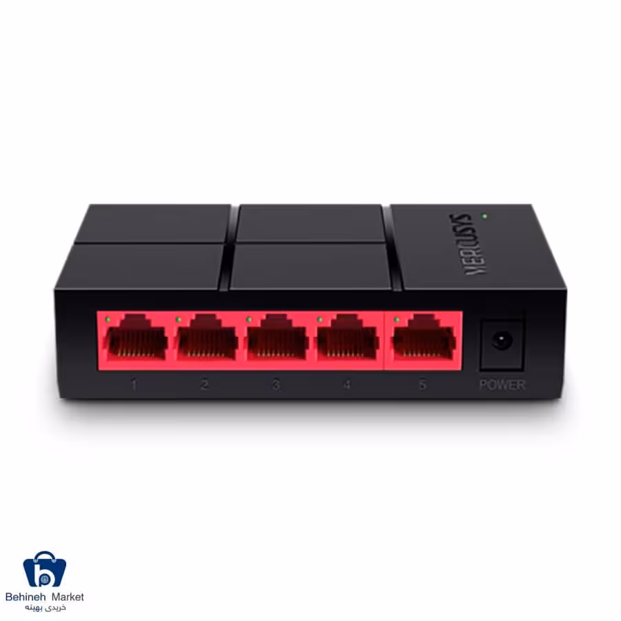 سوئیچ 5 پورت مرکوسیس مدل MS105G