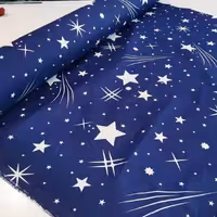 پارچه  ستاره سورمه ای 140 سانت باعرض 240