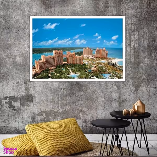 تابلو بکلیت طرح هتل  مدل قاب شاسی W-s8014