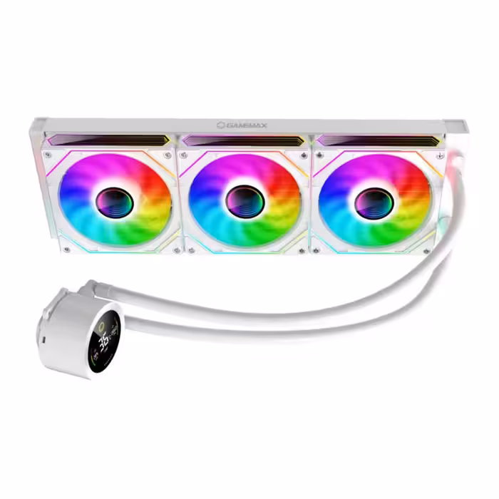 قیمت و خرید خنک کننده مایع پردازنده گیم مکس مدل IceBurg 360 Digital WH | یاس ارتباط