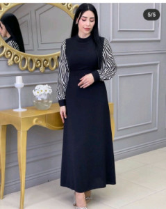 پیراهن مهمانی زنانه اسکاچی مهرانا مدل ماکسی سایزبزرگ
