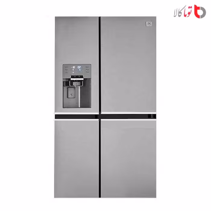 یخچال ساید بای ساید دوو 34 فوت مدل DS-3445 رنگ سیلور گارانتی انتخاب سرویس