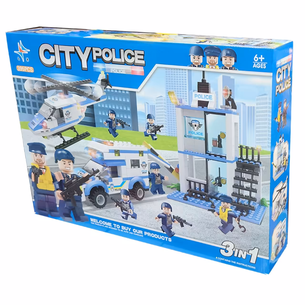 ساختنی ال ایکس مدل City Police کد 337