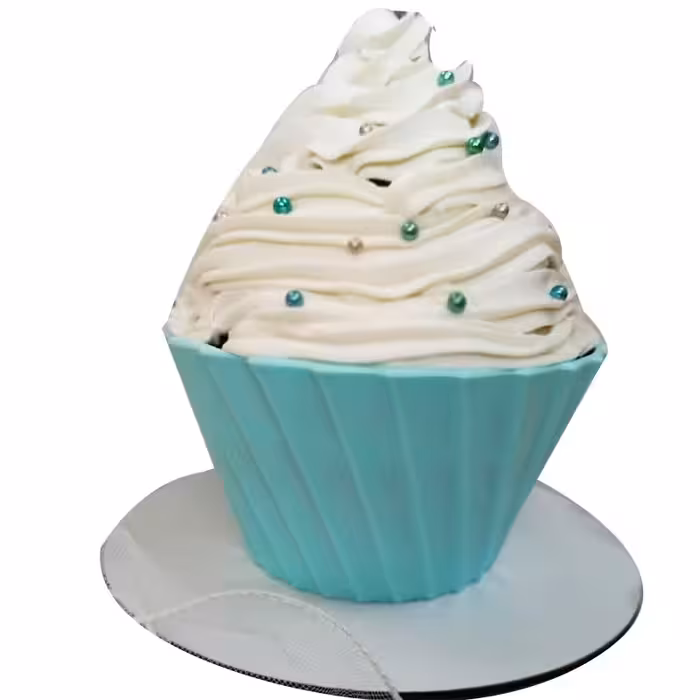 باگر کیک 3عددی رنگ سبز کد BSP0547 سایز5در8