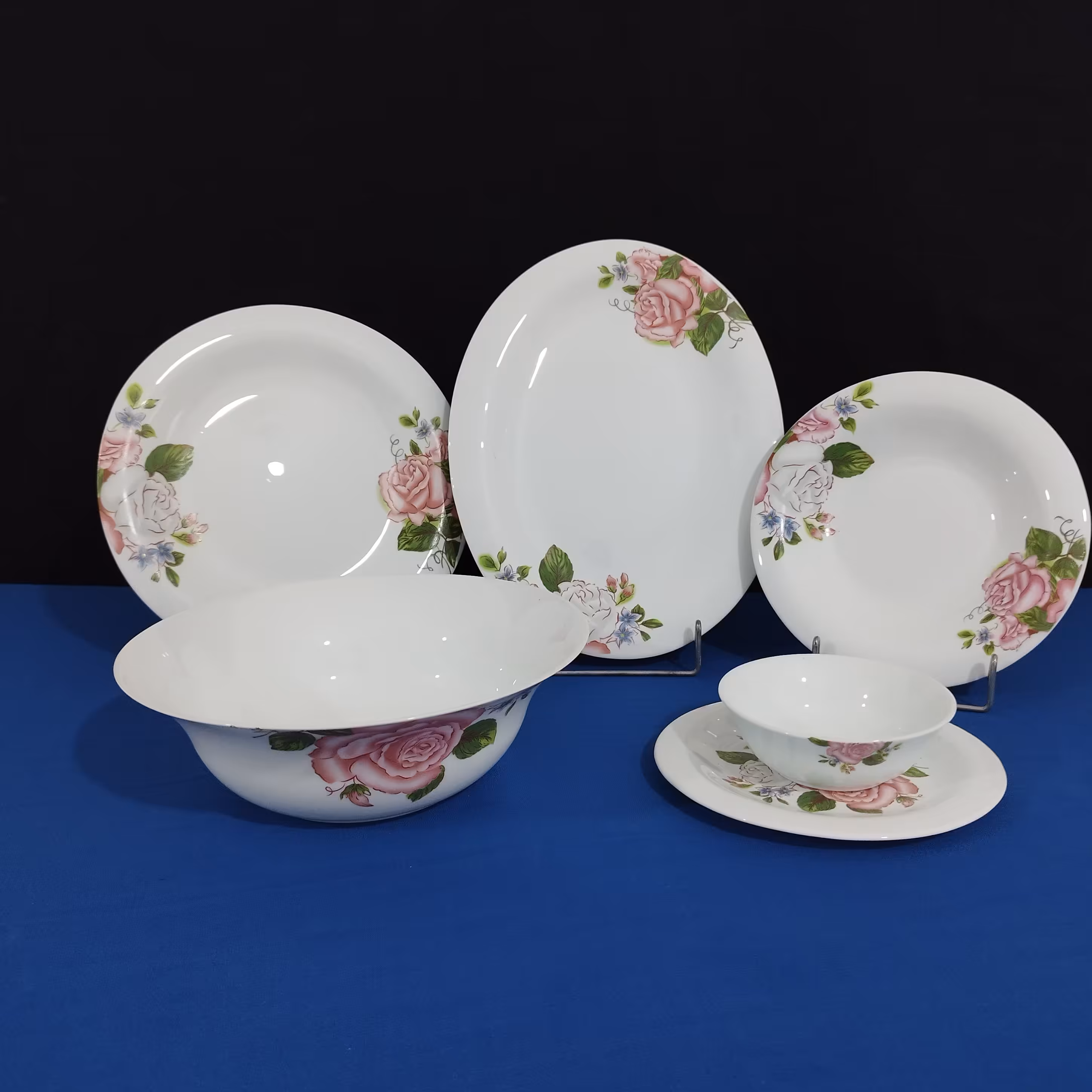 سرویس آرکوپال 26 پارچه قالب لادن طرح ترکی سبز با ارسال رایگان