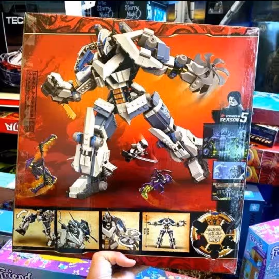 لگو ست ربات نینجاگو با چهار آدمک