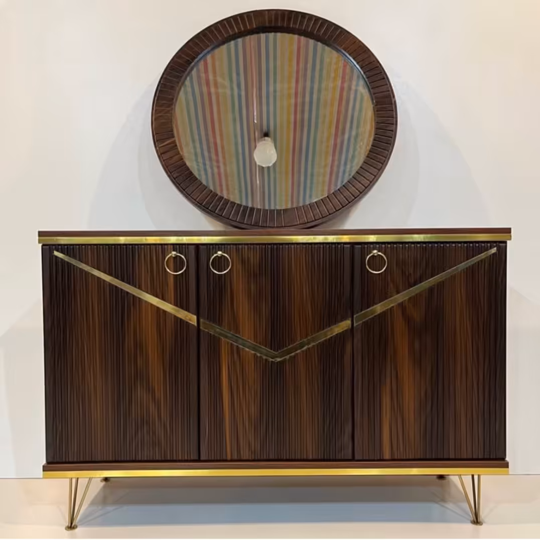 ست کنسول میز تلویزیون با اینه فقط 4500