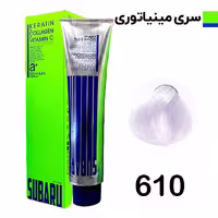 رنگ مو سوبارو شماره 610 حجم 120 میلی لیتر رنگ بنفش یاسی
