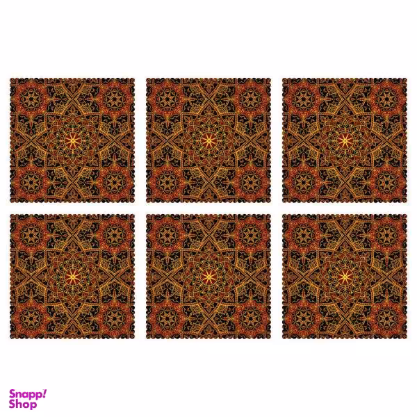 زیر لیوانی کد C1-42073 بسته 6 عددی