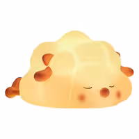 چراغ خواب مدل گوسفند خوابیده