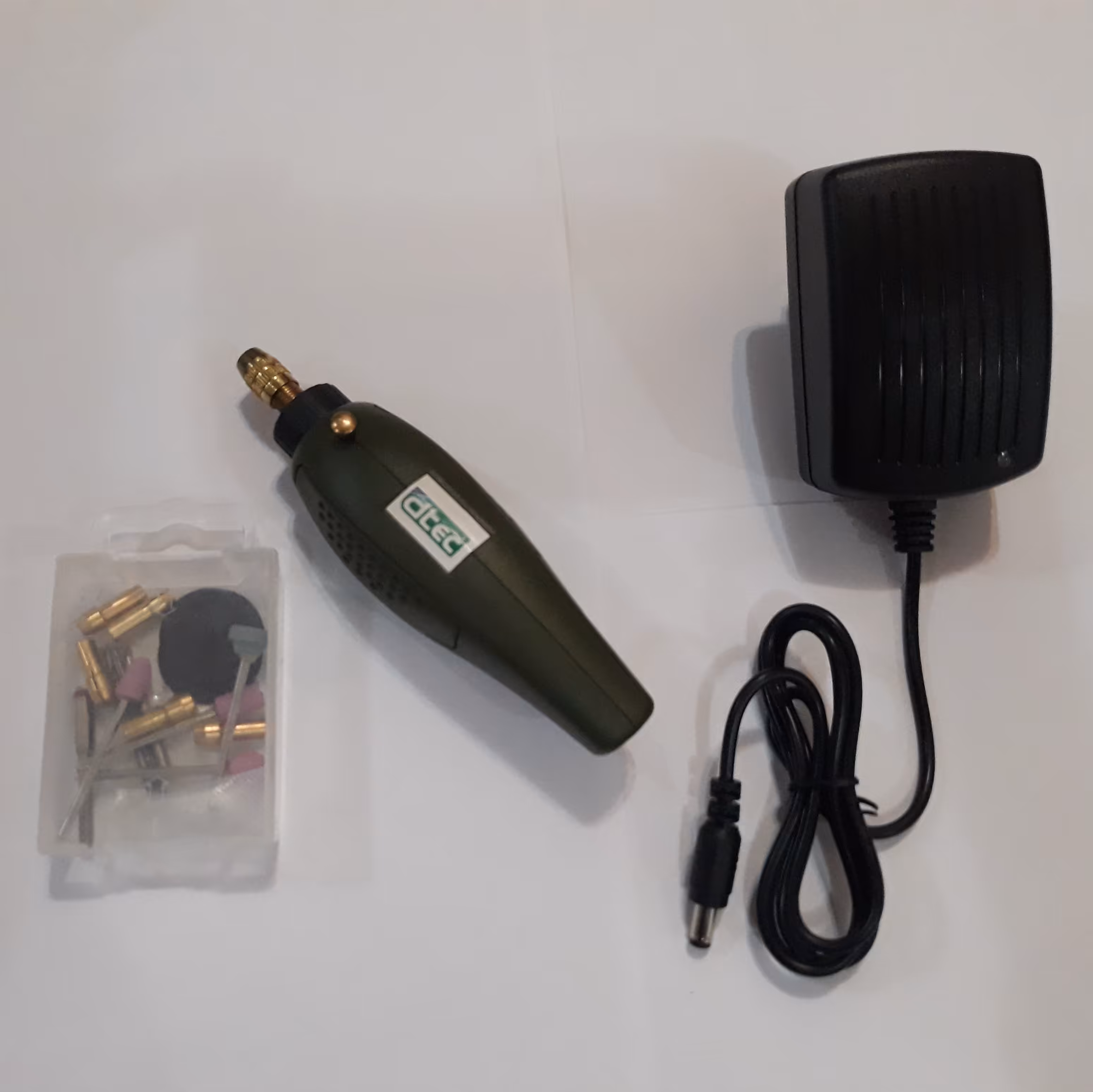 فرز مینیاتوری p500-10 مناسب کارهای الکترونیکی و هنری به همراه کولت - مته - سنگ