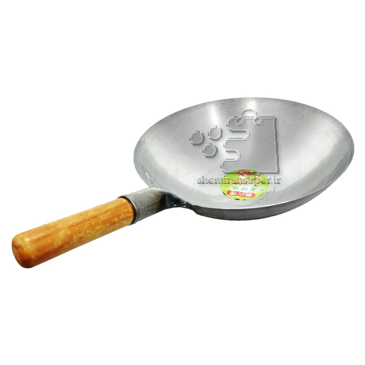 ماهیتابه وک چدنی با قطر 36 سانتی