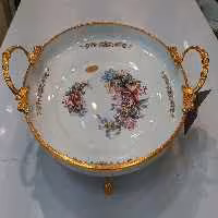 بشقاب گرد سوپر 134 طلایی حسام | radravesh