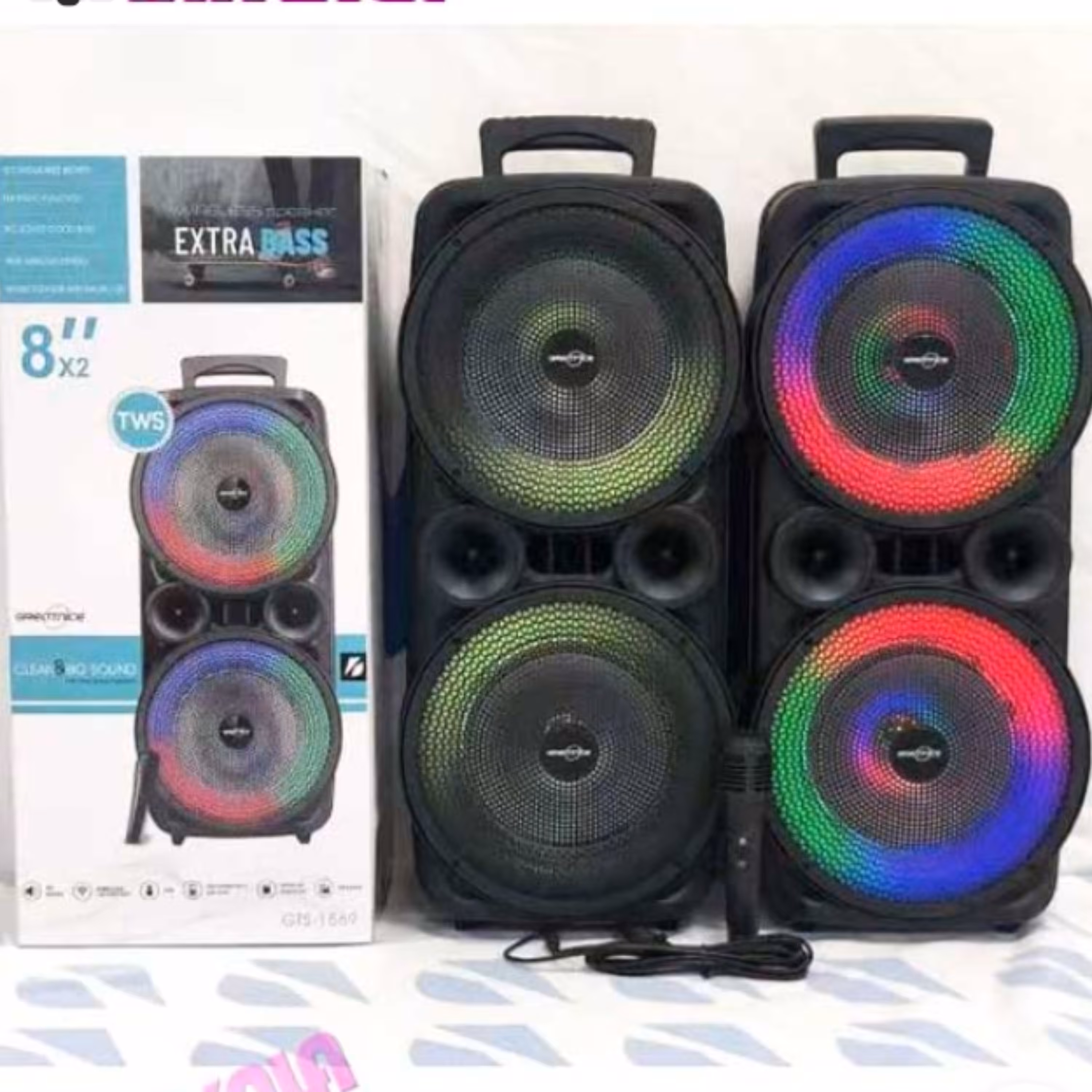 اسپیکر شارژی مدل gts 1569